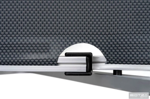 Шезлонг Hera алюминиевый, антрацит