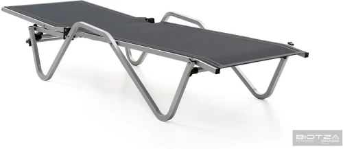Шезлонг Hera алюминиевый, антрацит