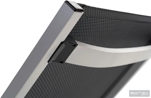 Шезлонг Hera алюминиевый, антрацит