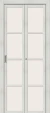Межкомнатная складная дверь mr.wood Твигги-11.3 Bianco Veralinga Magic Fog