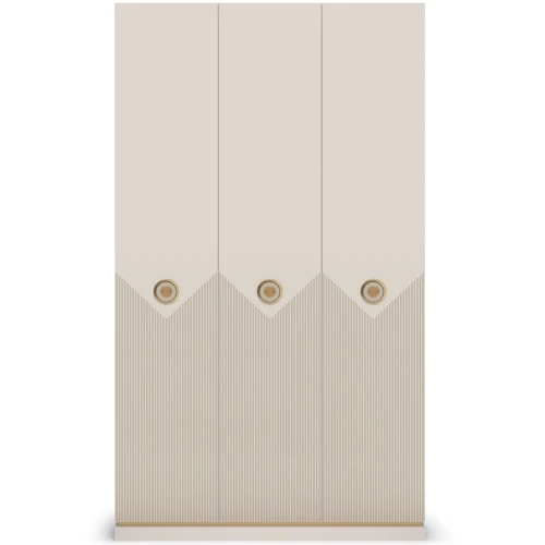 Шкаф Капри 3дв, бежевый
