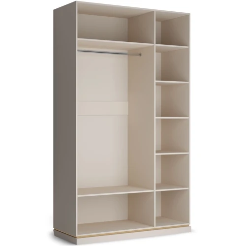 Шкаф Капри 3дв, бежевый