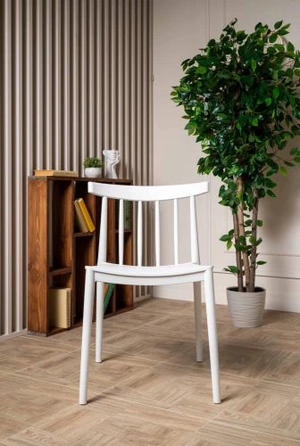 Пластиковый стул KAI белый