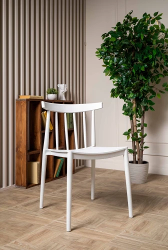 Пластиковый стул KAI белый