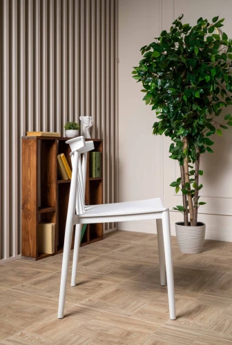 Пластиковый стул KAI белый