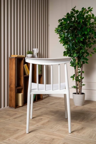 Пластиковый стул KAI белый