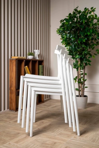 Пластиковый стул KAI белый