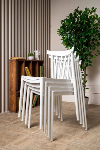 Пластиковый стул KAI белый