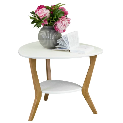 Стол журнальный BeautyStyle 15 белый/бук
