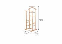 Вешалка костюмная В 9Н светло-коричневый