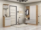 Прихожая Стиль-04 Silky Light Grey Прихожая Стиль-04 Silky Light Grey