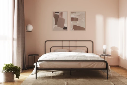 Кровать МОДЕНА 160, чёрный