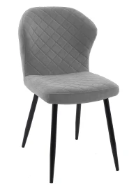 Стул DikLine 239М B22 GREY, ножки черные