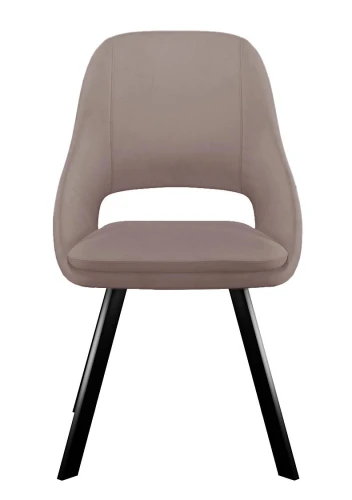 Стул DikLine 247 поворотный, Z48 капучино, ножки черные