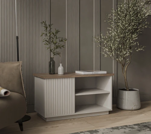 VINATI, Стол журнальный. Цвет ПЕРСИДСКИЙ ЖЕМЧУГ/ АМАРОК