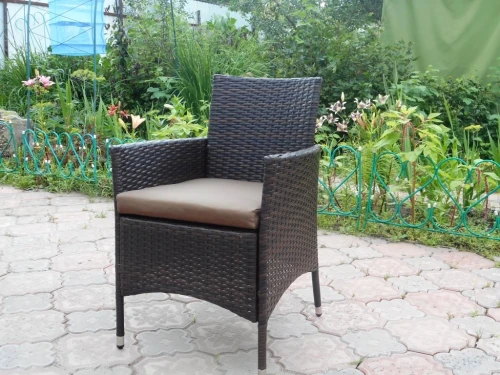 Обеденная группа из искусственного ротанга КАРОЛИНА «CAROLINA» (5 предметов)