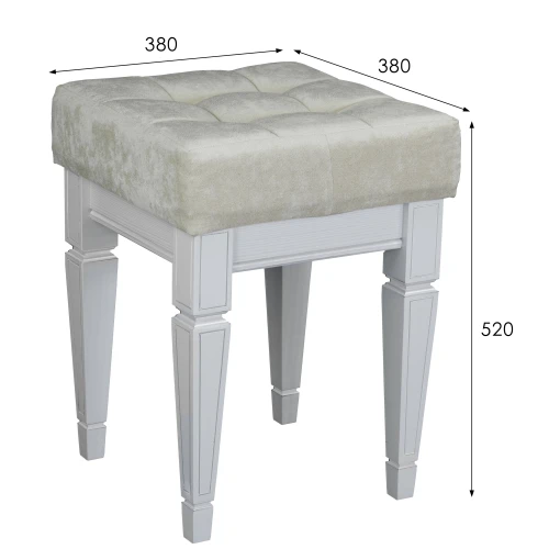 Банкетка Мариус М 96 ясень/без патины/LOFTY IVORY