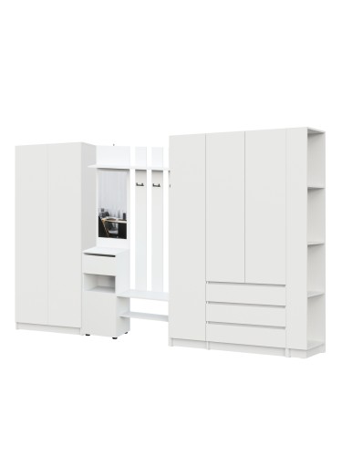 Прихожая Бали, Белый. Комплект 12