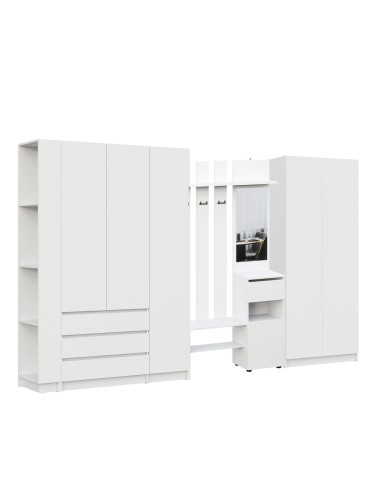 Прихожая Бали, Белый. Комплект 12