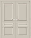 Двухсторонняя межкомнатная дверь BRAVO Скинни-14 Creamy