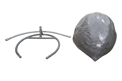 Кресло подвесное Сфера арт.CN700-МТКОР (стойка+осн.КОРИЧ.,корзн.корич.,подуш.корич. 3уп.(М))