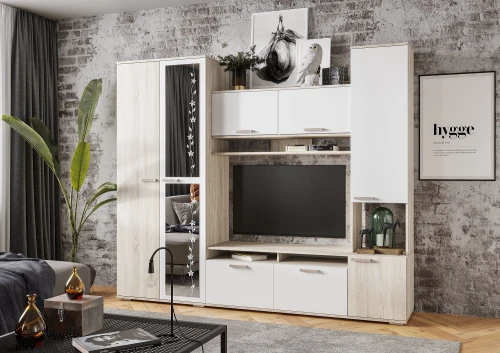 Гостиная Лукас Сонома/белый