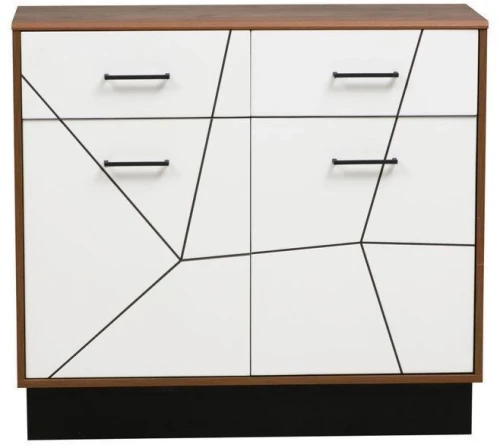 Комод Гамма 54.07 Белый/Таксония