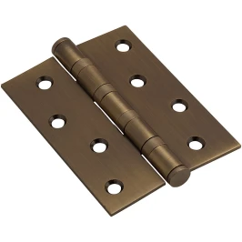 Петля для межкомнатной двери 100*70*2,5 AB Бронза