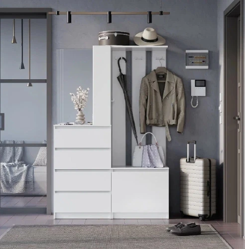 Прихожая Симпл ПР-04, белый