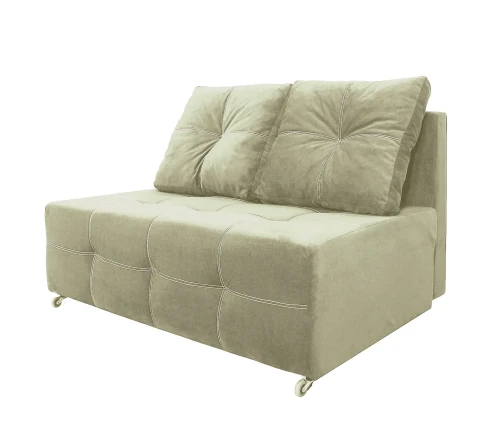 Диван аккордеон Марс Мини велюр бежевый 120