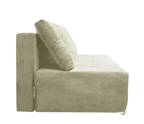 Диван аккордеон Марс Мини велюр бежевый 120