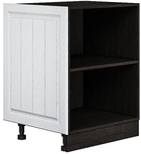 Фасад боковой Прага для нижнего шкафа Белое дерево