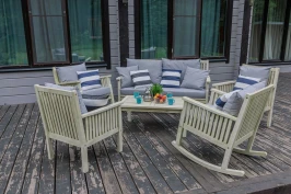 Комплект мебели NATALI белого цвета