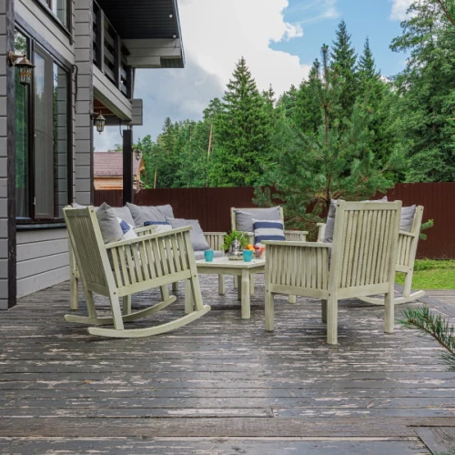 Комплект мебели NATALI белого цвета