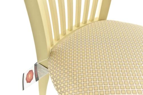 Стул Тулон, Слоновая кость/Жаккард Атина 160/1