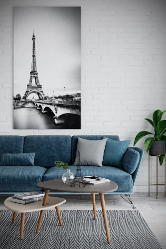 Стол журнальный Стилгрей серый лен/бежевый лен/дуб светлый