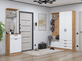 Прихожая Стиль-04 White Silk