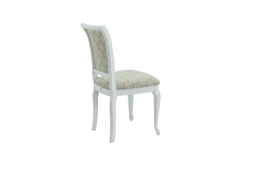 Стул Кабриоль, Белый, ткань Маркиз 99/2