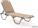 Шезлонг Dias алюминиевый, бежевый