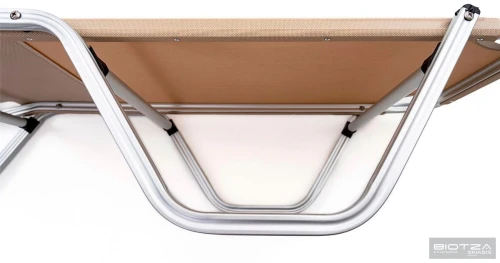 Шезлонг Dias алюминиевый, бежевый