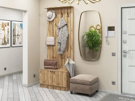 Готовая прихожая Стиль-01 Wotan Oak 2S/Дуб Вотан