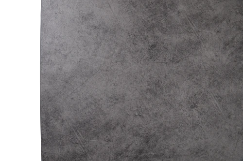 Стол Саен 8 раскладной, Черный/Бетон