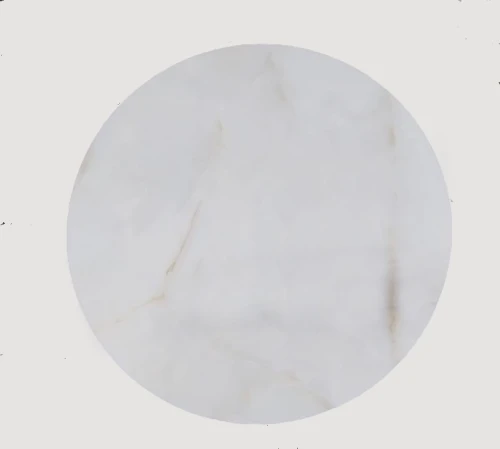 Стол DikLine AKR120 Керамика глянец Ostra Bianco/подстолье черное/опоры черные (2 уп.)