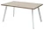 Стол BRICK M 140 Дуб Трюфель/ Белый М-City