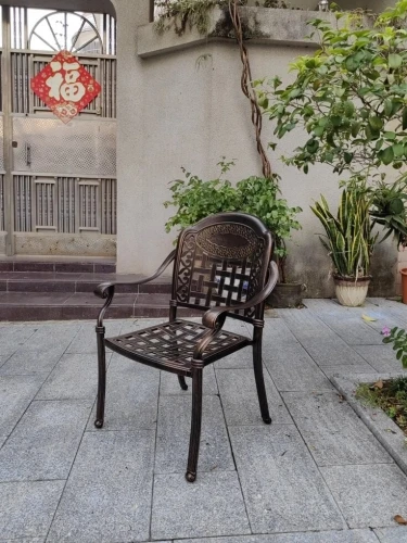 Разборное кресло Delhi из литого алюминия