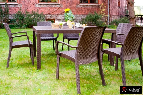 Комплект столовой группы Nebraska Dinner Set(Стол Houston+стулья Indiana)