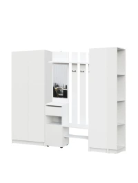 Прихожая Бали, Белый. Комплект 4