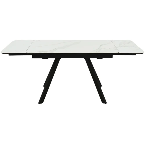 Стол «Leon» керамогранит Greys white, каркас черный