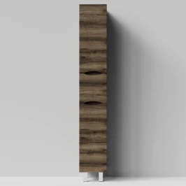 Пенал Лайт 30 напольный, Дуб крымский коричневый ПВХ 131005-9005, левый