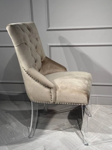 Стул обеденный Вильям MH-03CH, 58х68х97 см, серый